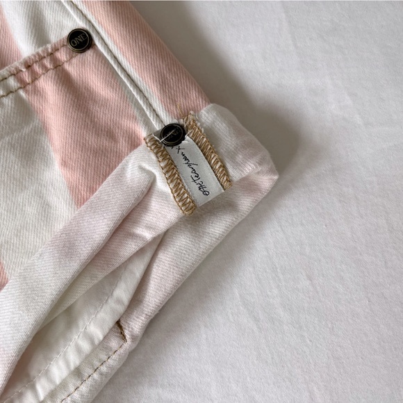 NWT One Teaspoon Bandits Candy Stripe Shorts, 25 - Picture 5 of 9